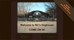 Desktop Screenshot of ncsdoghouse.com